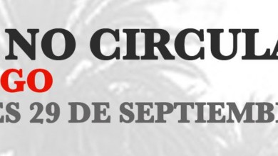 Hoy No Circula Hidalgo 29 de septiembre 2020