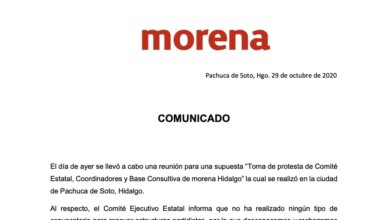 comunicado Morena