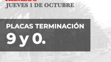Hoy No Circula Hidalgo viernes 02 de octubre 2020