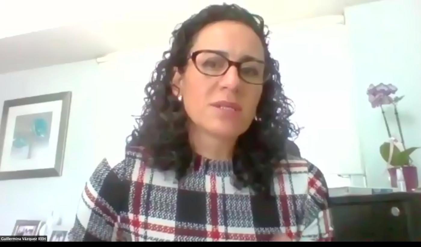 Guillermina Vázquez entrevista virtual