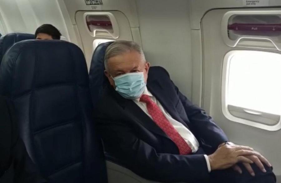 Aíslan a la tripulación de Aeroméxico que viajó con López Obrador