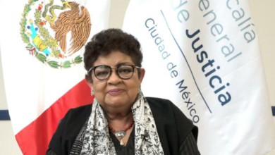 La fiscal general de Justicia, Ernestina Godoy Ramos, informó sobre la incidencia atípica de asesinatos de mujeres la semana pasada, el 18 de febrero de 2021. Foto Laura Gómez Flores