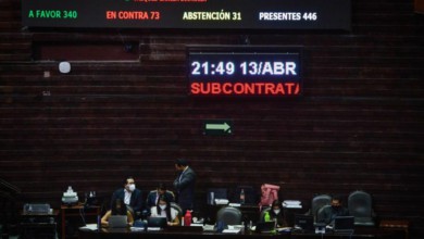 La Cámara de Diputados aprobó anoche, en lo general, la reforma que limita el ‘outsourcing’. Foto Cuartoscuro