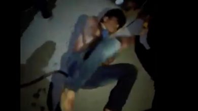Ladrón golpeado en Ixmiquilpan