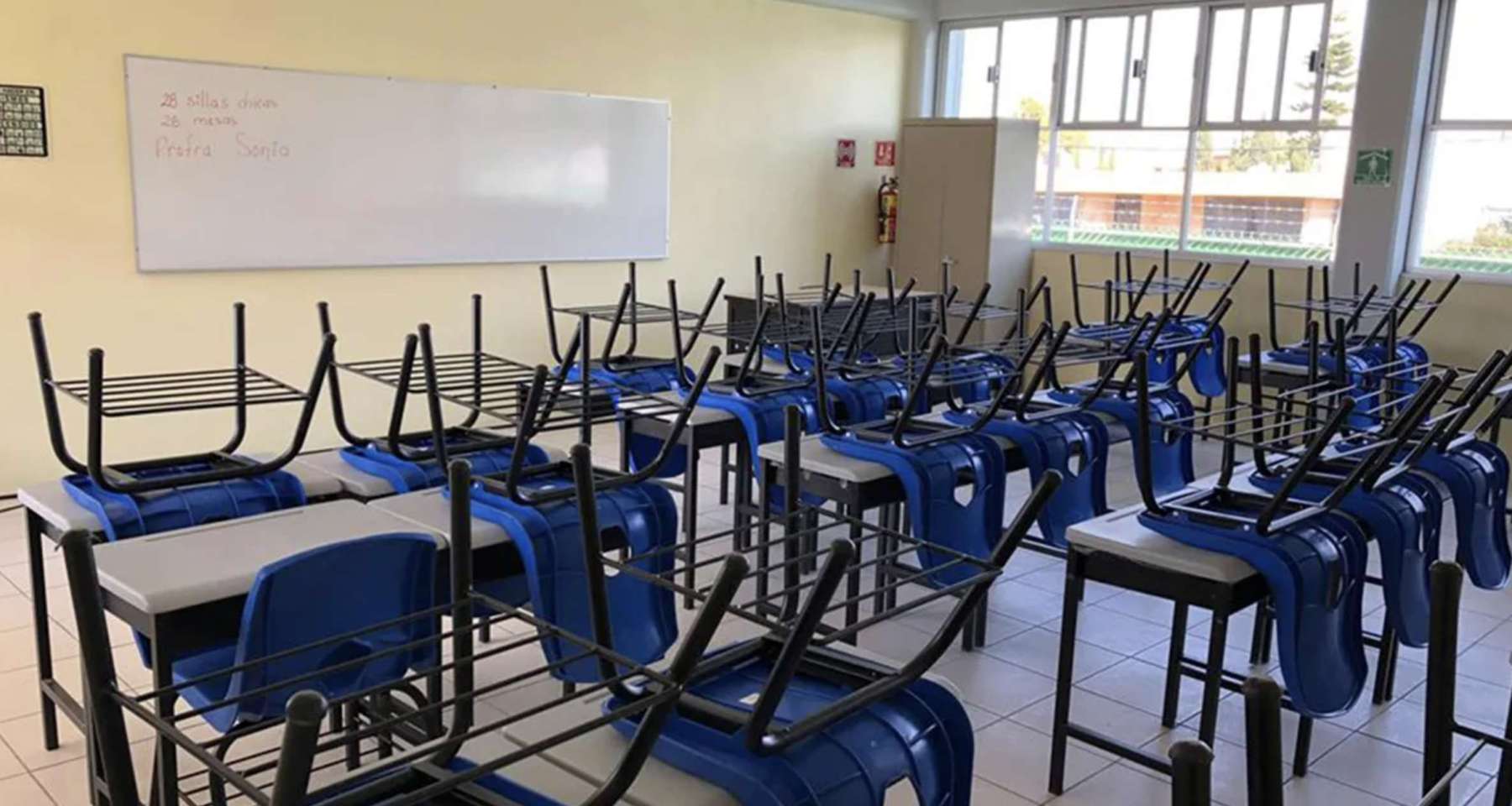 salón de clases vacío